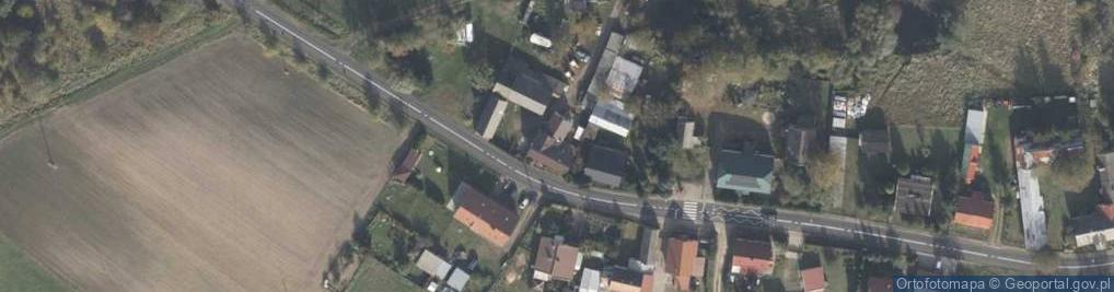 Zdjęcie satelitarne Kiszewko ul.