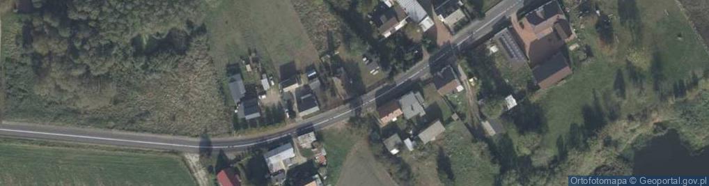 Zdjęcie satelitarne Kiszewo ul.