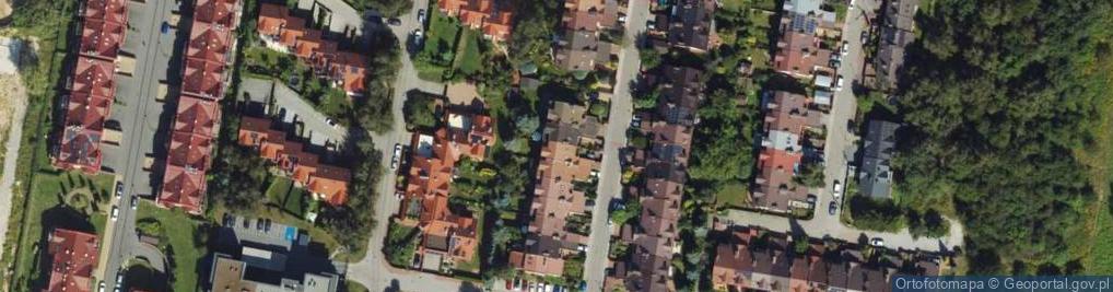 Zdjęcie satelitarne Kiwerskiego, gen. ul.