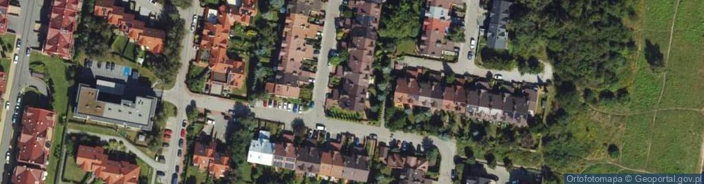 Zdjęcie satelitarne Kiwerskiego, gen. ul.
