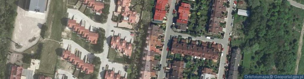 Zdjęcie satelitarne Kiwerskiego, gen. ul.