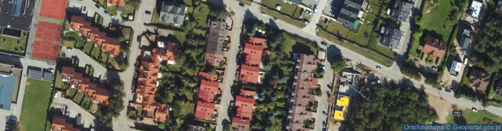 Zdjęcie satelitarne Kiwerskiego, gen. ul.