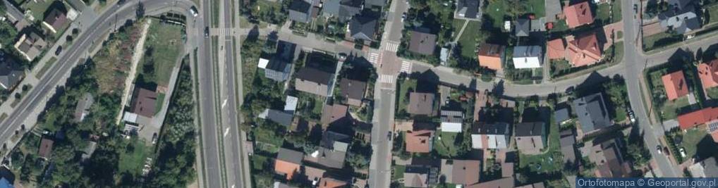 Zdjęcie satelitarne Kiernickich ul.