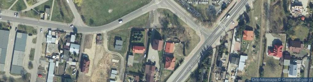 Zdjęcie satelitarne Kiernickich ul.