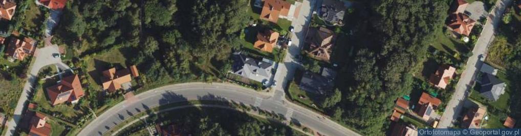 Zdjęcie satelitarne Kiemliczów ul.
