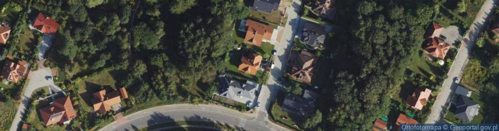 Zdjęcie satelitarne Kiemliczów ul.