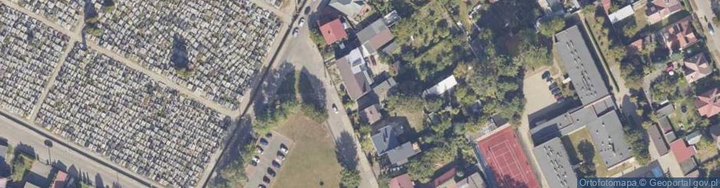 Zdjęcie satelitarne Kickiego Ludwika, gen. ul.