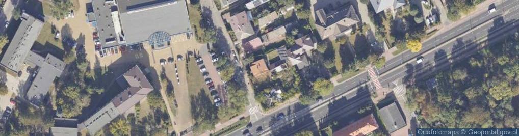 Zdjęcie satelitarne Kickiego Ludwika, gen. ul.