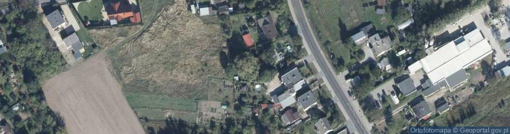 Zdjęcie satelitarne Kiszkowska ul.