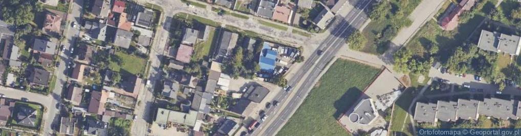Zdjęcie satelitarne Kielecka ul.