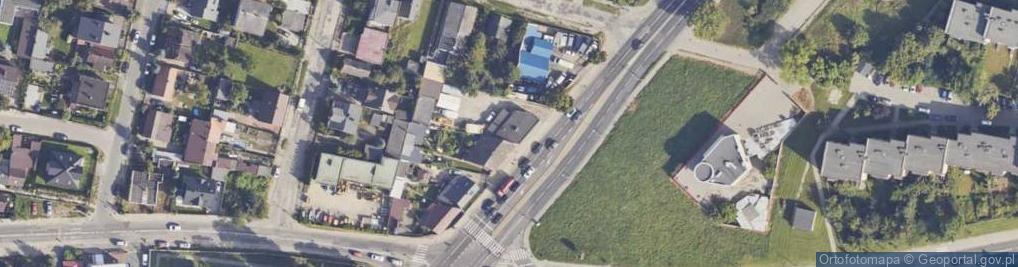 Zdjęcie satelitarne Kielecka ul.