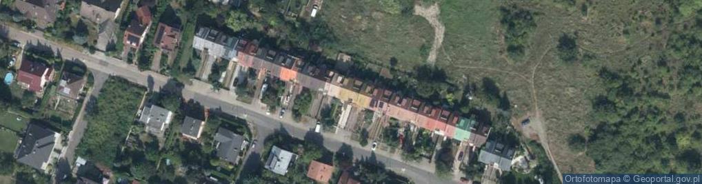 Zdjęcie satelitarne Kirasjerów ul.