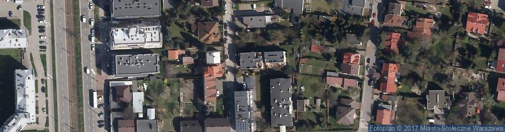 Zdjęcie satelitarne Kiermaszowa ul.