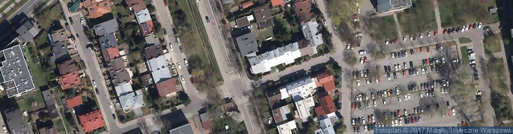 Zdjęcie satelitarne Kiwerska ul.