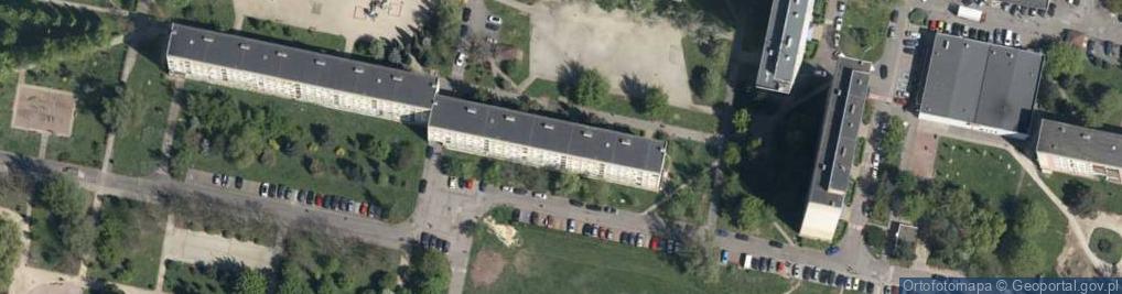 Zdjęcie satelitarne Kiełczowska ul.