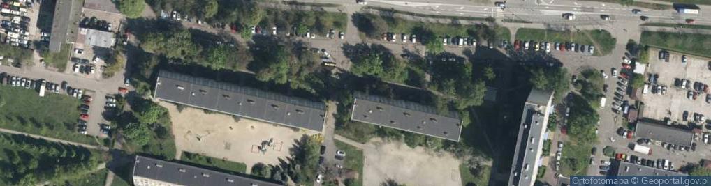 Zdjęcie satelitarne Kiełczowska ul.