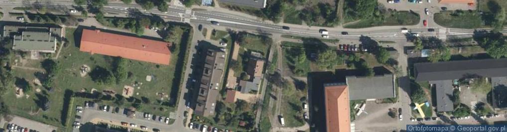Zdjęcie satelitarne Kiełczowska ul.