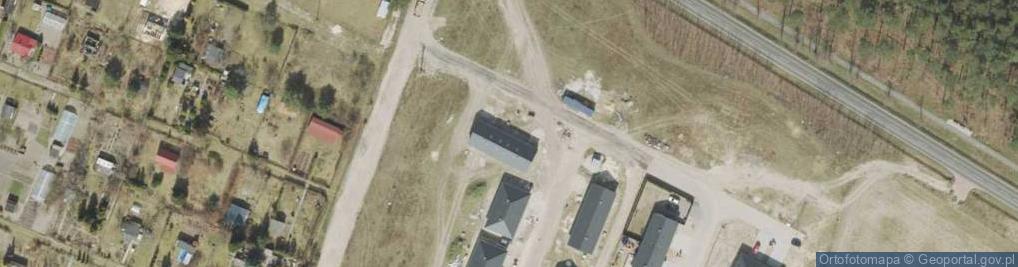 Zdjęcie satelitarne Kiełpin-Krokodyla ul.