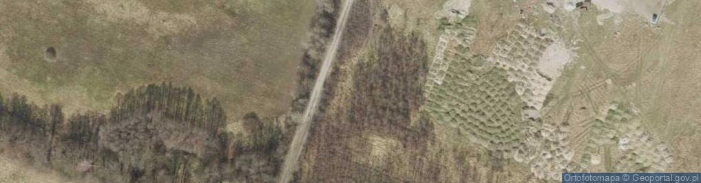 Zdjęcie satelitarne Kiełpin-Zebry ul.