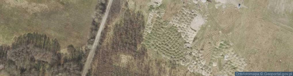 Zdjęcie satelitarne Kiełpin-Żyrafy ul.