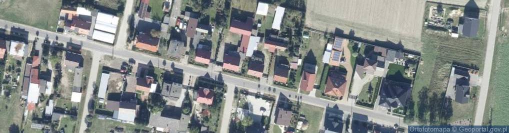 Zdjęcie satelitarne Kiełkowska ul.