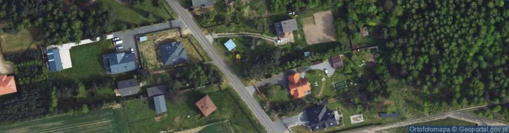 Zdjęcie satelitarne Klonowa ul.