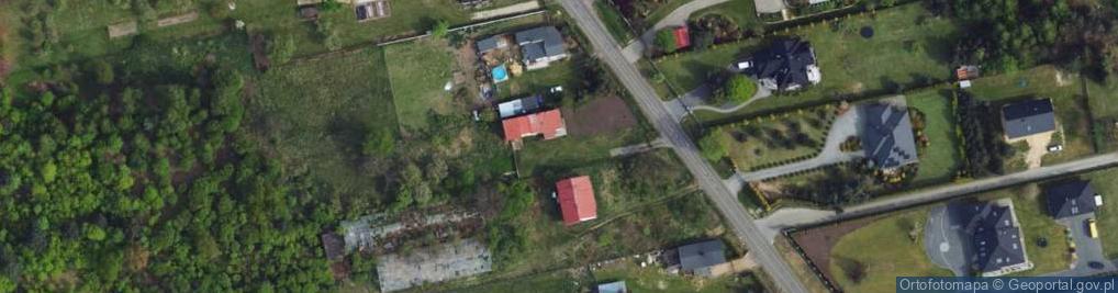Zdjęcie satelitarne Klonowa ul.