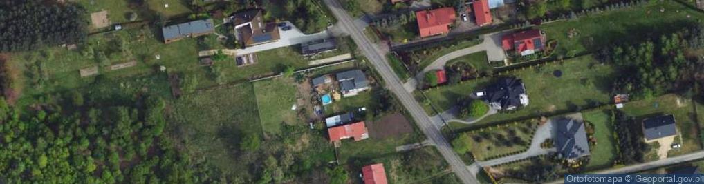 Zdjęcie satelitarne Klonowa ul.