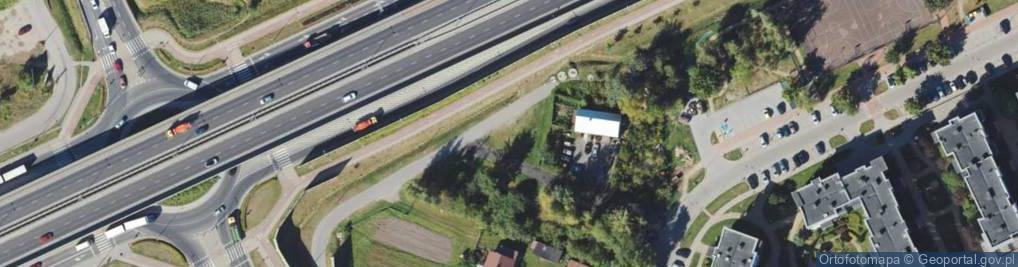 Zdjęcie satelitarne Kleeberga Franciszka, gen. ul.