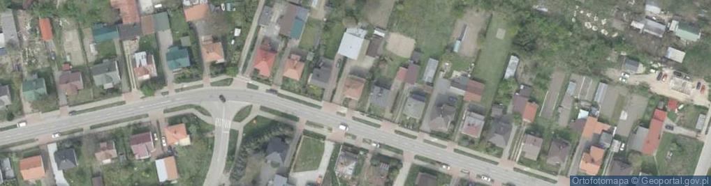 Zdjęcie satelitarne Kleeberga Franciszka ul.