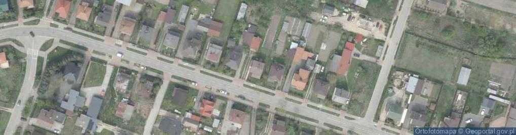 Zdjęcie satelitarne Kleeberga Franciszka ul.