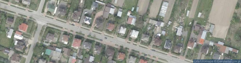 Zdjęcie satelitarne Kleeberga Franciszka ul.