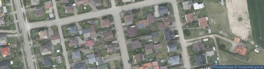Zdjęcie satelitarne Klonowa ul.
