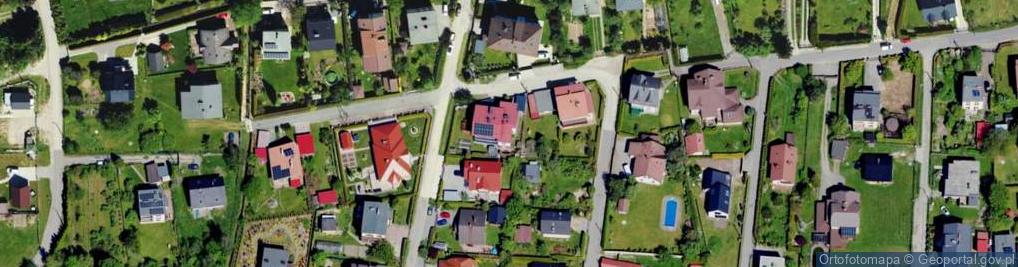 Zdjęcie satelitarne Klasyków ul.