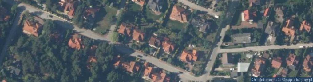 Zdjęcie satelitarne Klonowa ul.