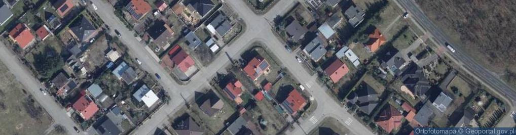 Zdjęcie satelitarne Klonowa ul.