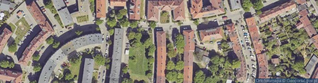 Zdjęcie satelitarne Klonowa ul.