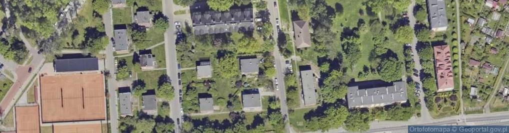 Zdjęcie satelitarne Klonowa ul.