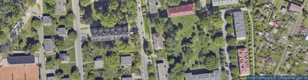Zdjęcie satelitarne Klonowa ul.