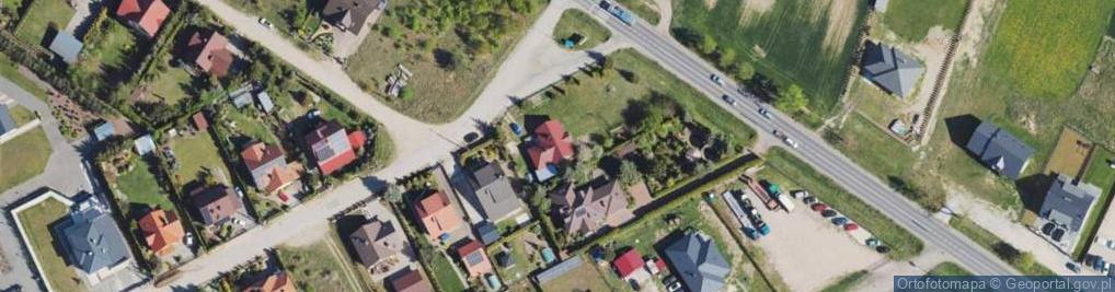 Zdjęcie satelitarne Klonowa ul.