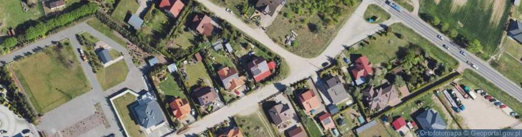 Zdjęcie satelitarne Klonowa ul.