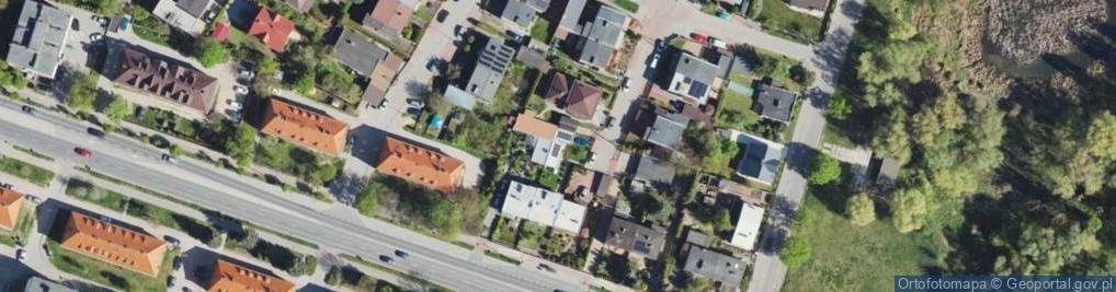 Zdjęcie satelitarne Klonowa ul.