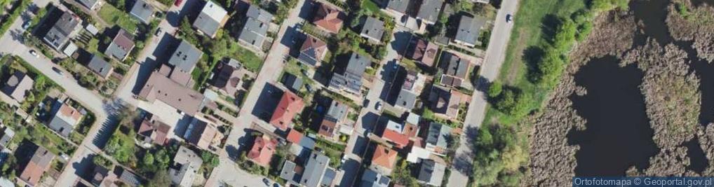 Zdjęcie satelitarne Klonowa ul.