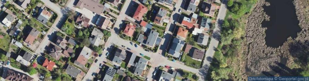 Zdjęcie satelitarne Klonowa ul.