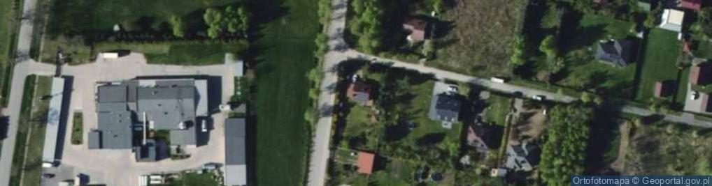 Zdjęcie satelitarne Klonowa ul.