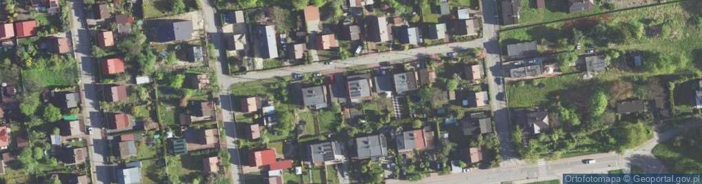 Zdjęcie satelitarne Klonowa ul.