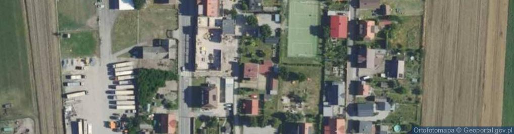 Zdjęcie satelitarne Klasztorna ul.