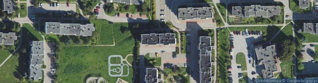 Zdjęcie satelitarne Kłoczowskiego Piotra ul.