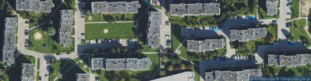 Zdjęcie satelitarne Kłoczowskiego Piotra ul.