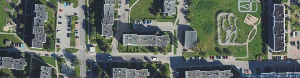 Zdjęcie satelitarne Kłoczowskiego Piotra ul.